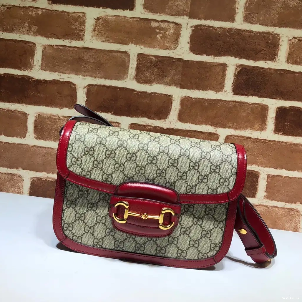 First bag ru GUCCI Horsebit shoulder 1955 bag 0701